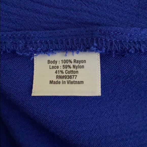 A.N.A. Cold Shoulder Blouse - Picture 7 of 7